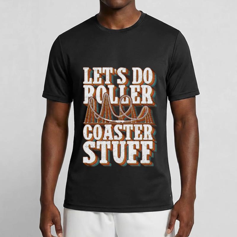 Achterbahn Roller Coaster Rollercoaster Geschenk Männer Funktions-T-Shirt