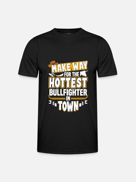 Rodeo - Männer Funktions-T-Shirt - Schwarz