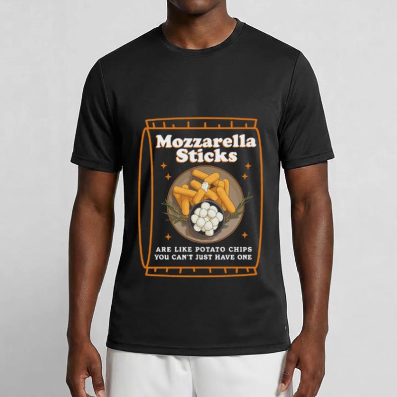 Bâtonnets de mozzarella Bâtonnets de mozzarella cadeau T-shirt sport Homme