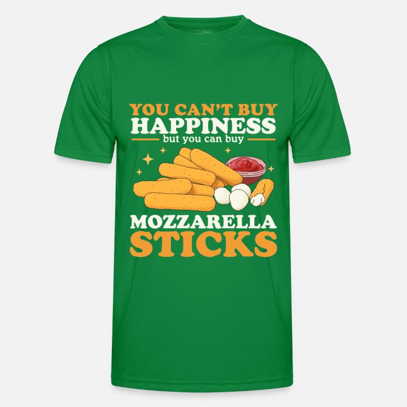 Mozzarella-Sticks | Mozzarella Sticks Geschenk Männer Funktions-T-Shirt