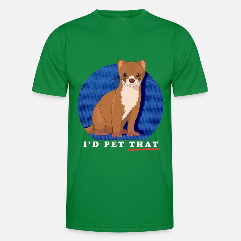 Belette pygmée belette souris belette cadeau T-shirt sport Homme