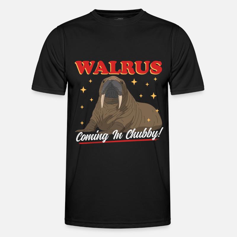 Walross Walrus Walrosse Walroß Geschenk Männer Funktions-T-Shirt