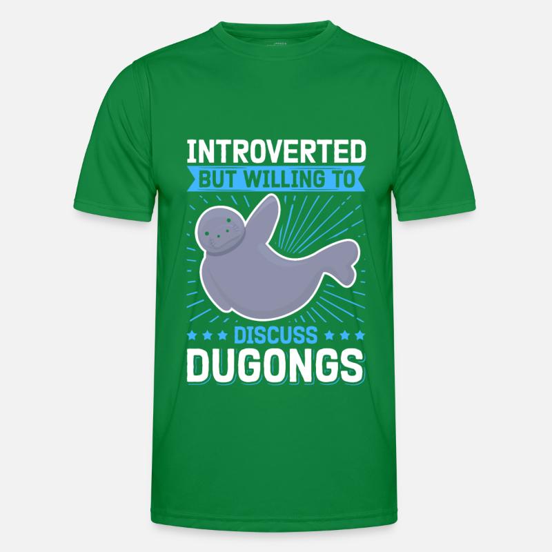 Dugong queue fourchue lamantins cochon de mer cadeau T-shirt sport Homme