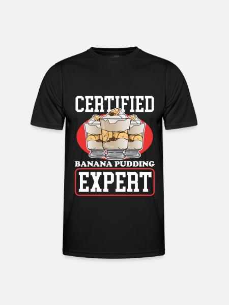 Banana Pudding Banana Pudding Gift - Men's Functional T-Shirt - black