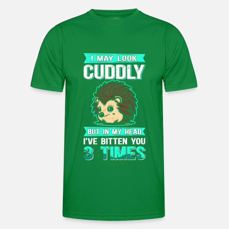 Hérisson, amant de hérisson, cadeau hérisson drôle T-shirt sport Homme