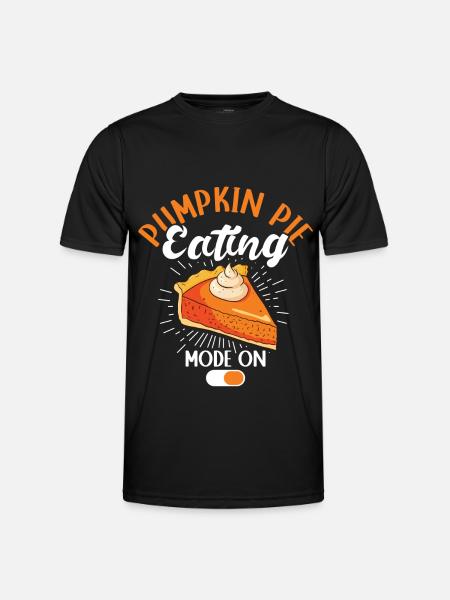 Pumpkin Pie Pumpkin Pie Gift - Men's Functional T-Shirt - black