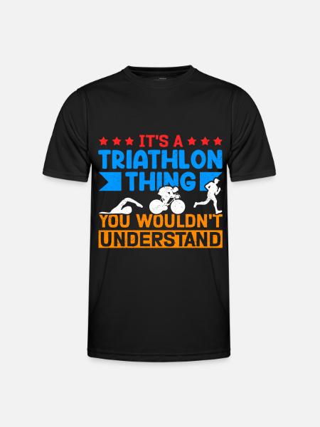 Triathlon Triathlete Triathlete Gift - Men's Functional T-Shirt - black