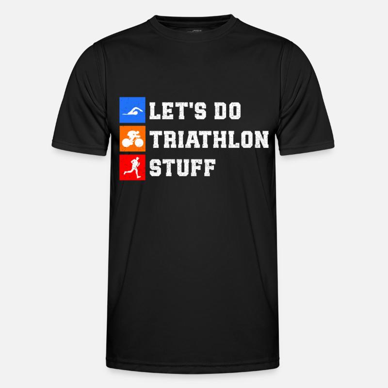 Triathlon Triathlete Triathlete Gift - Men's Functional T-Shirt - black