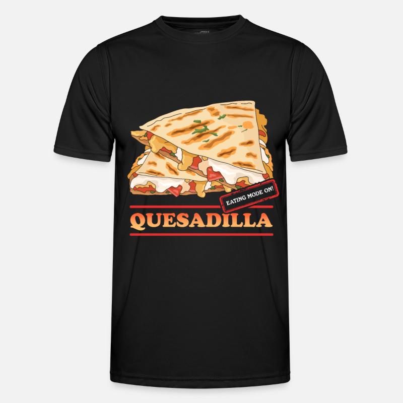 Quesadillas Tortilla Quesadilla Geschenk - Männer Funktions-T-Shirt - Schwarz