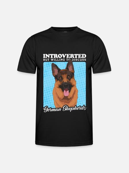 German Shepherd German Shepherd Gift - Men's Functional T-Shirt - black