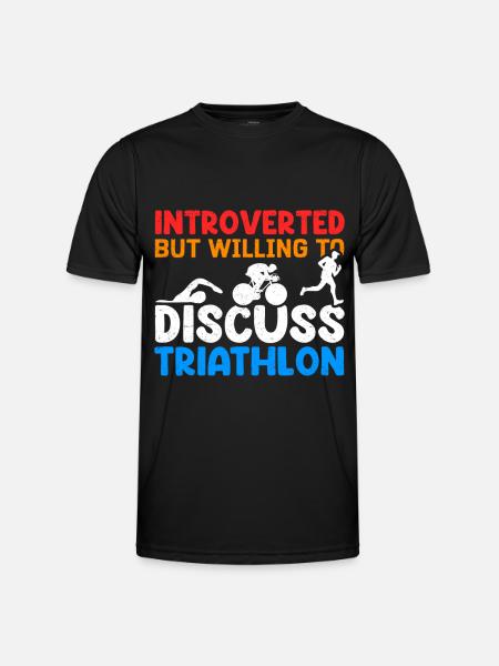 Triathlon Triathletes Triathlete Athlete Gift - Men's Functional T-Shirt - black