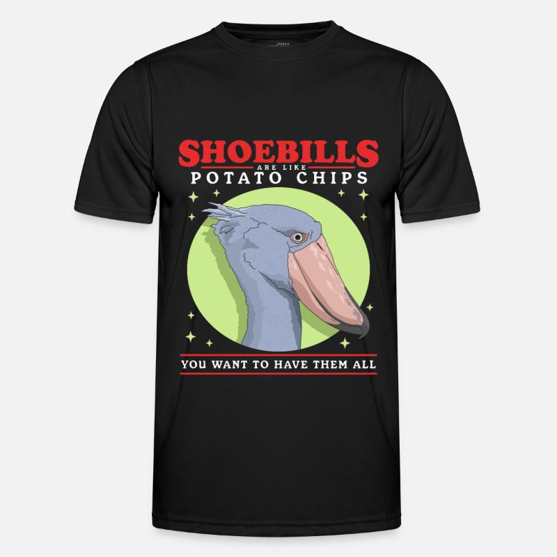 Shoebill Abu Markub Shoebill Gift - Men's Functional T-Shirt - black