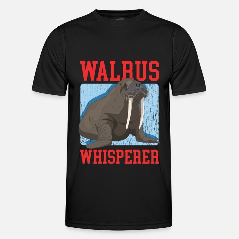 Walrus Walrus Gift - Men's Functional T-Shirt - black