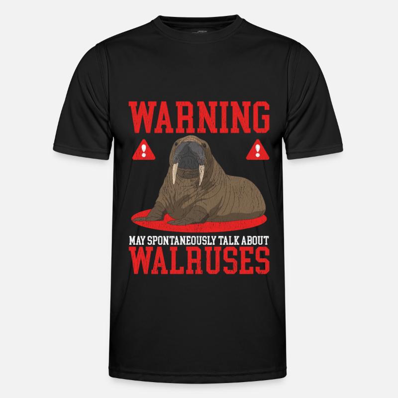 Walrus Walrus Gift - Men's Functional T-Shirt - black