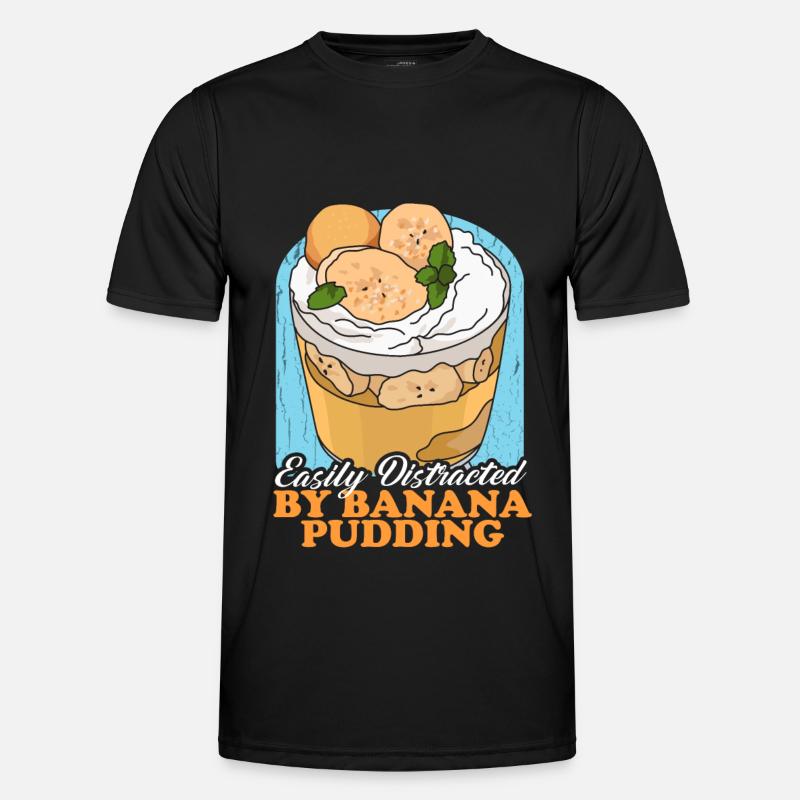 Banana Pudding Lover Banana Pudding cadeau T-shirt sport Homme