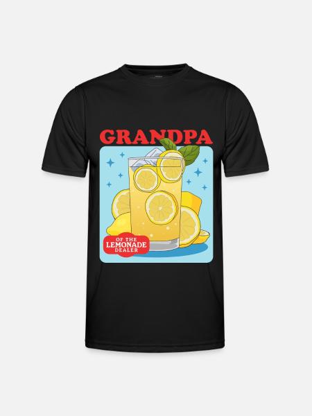 Lemonade Lemon Lemonade Effervescent Gift - Men's Functional T-Shirt - black