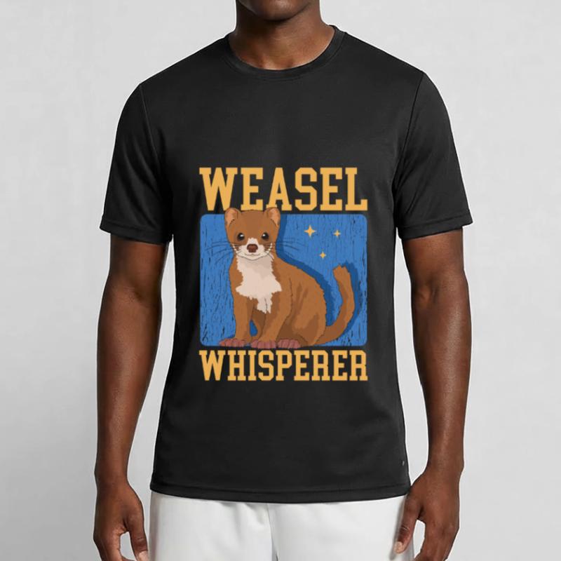 Weasel Mouse Weasel Hermännchen Gift Men's Functional T-Shirt