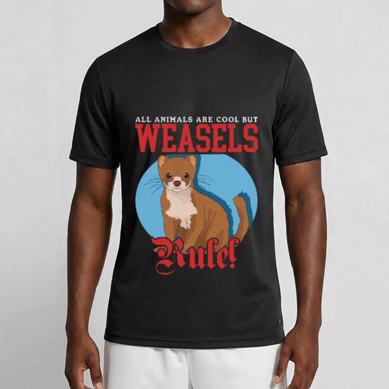 Weasel Mouse Weasel Hermännchen Gift Men's Functional T-Shirt