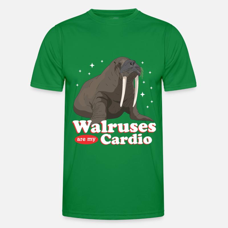 Walross Walrus Walrosse Walroß Geschenk Männer Funktions-T-Shirt