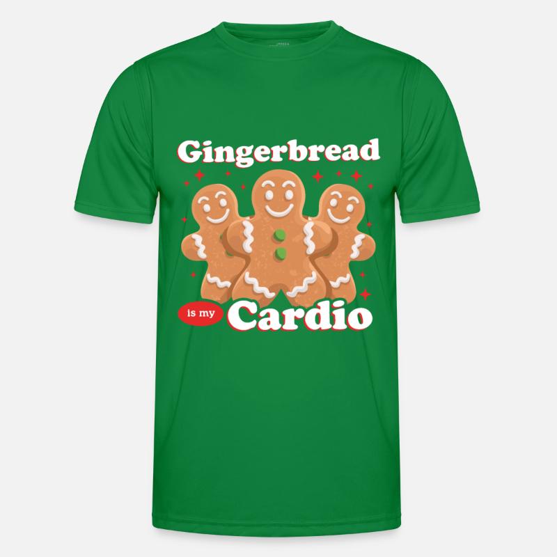 Gingerbread Gingerbread Man Gingerbread Men Gift Men's Functional T-Shirt