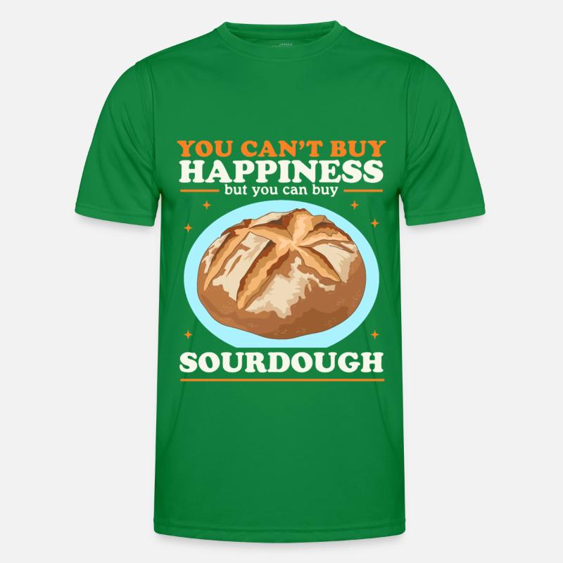 Sauerteigbrote Sauerteig Geschenk Männer Funktions-T-Shirt