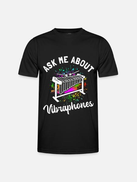 Vibraphon Vibraphonist Vibraphone Gift - Men's Functional T-Shirt - black