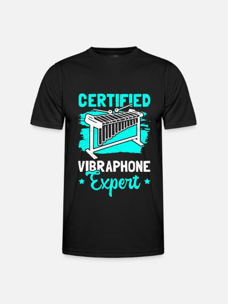 Vibraphone Player Vibraphone Vibraphonist Gift - Men's Functional T-Shirt - black