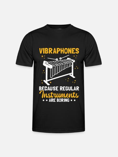 Vibraphone Player Vibraphonist Vibraphone Gift - Men's Functional T-Shirt - black