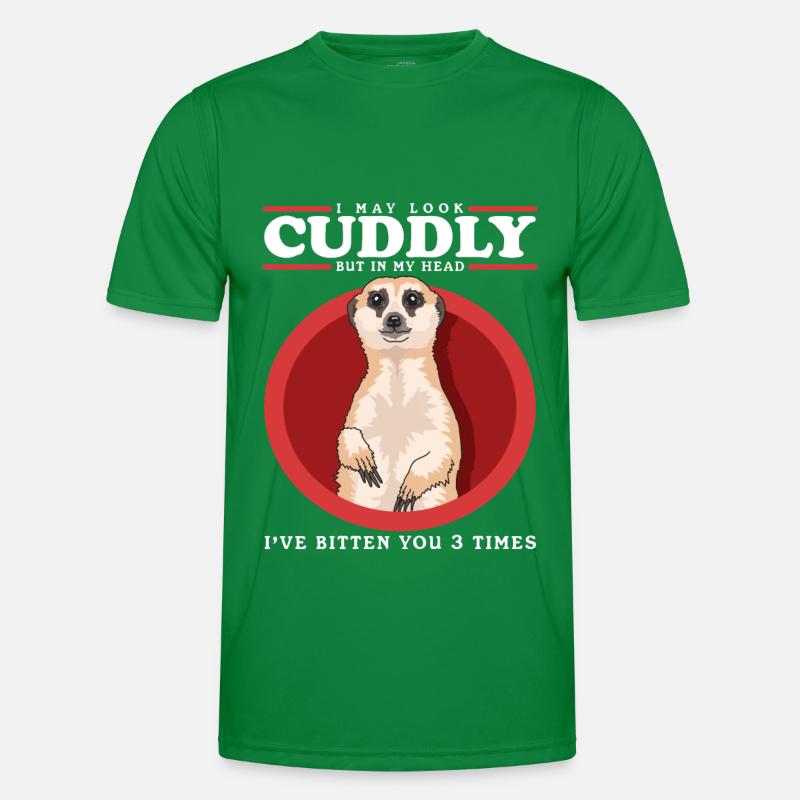 Suricate Drôle Cadeau de Suricate T-shirt sport Homme