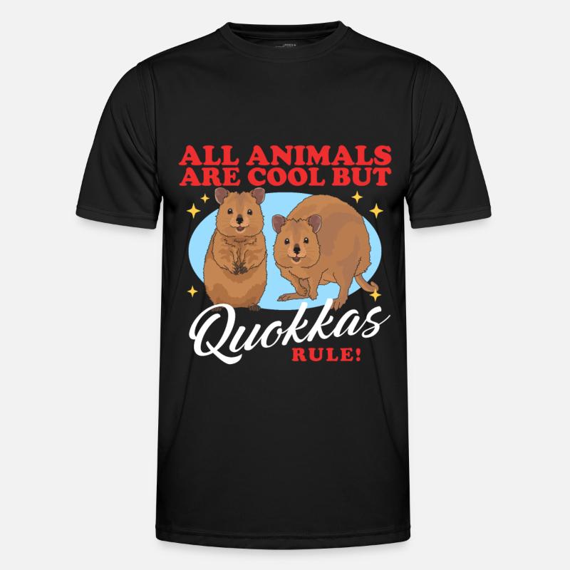 Quokka Kurzschwanzkänguru Kängurus Geschenk Männer Funktions-T-Shirt