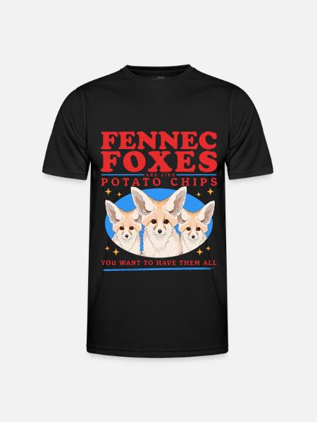 Fennec Desert Foxes Foxes Gifts - Men's Functional T-Shirt - black