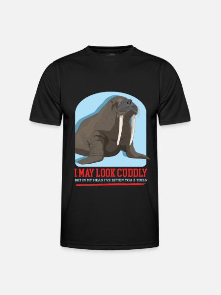 Walrus Walrus Gift - Men's Functional T-Shirt - black