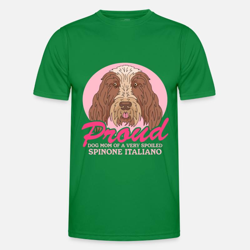 Spinone Italiano Mom Geschenk Männer Funktions-T-Shirt