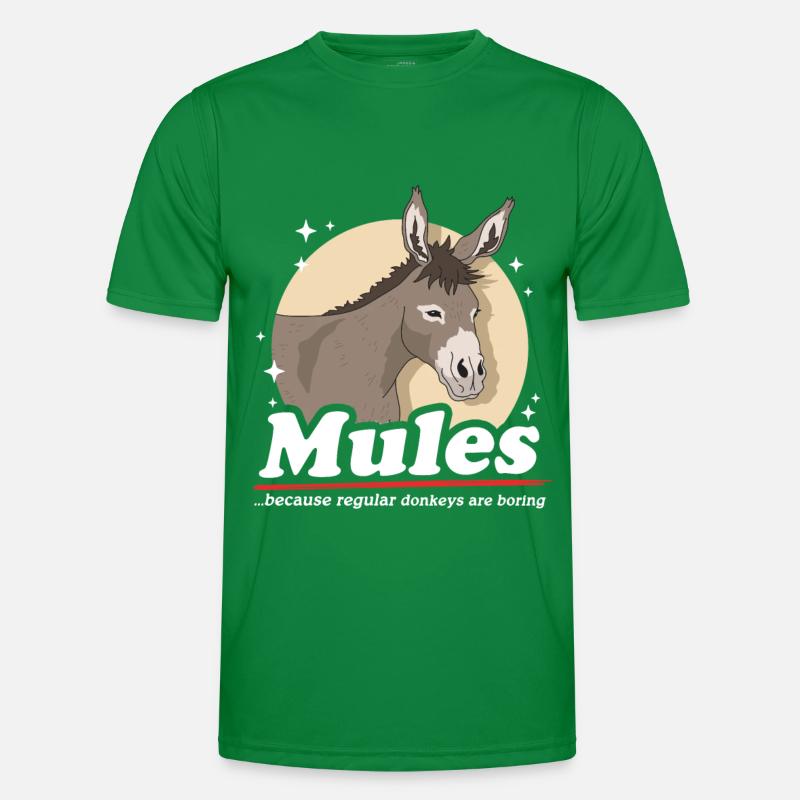 Mule Muli Mule Mule Gift Men's Functional T-Shirt