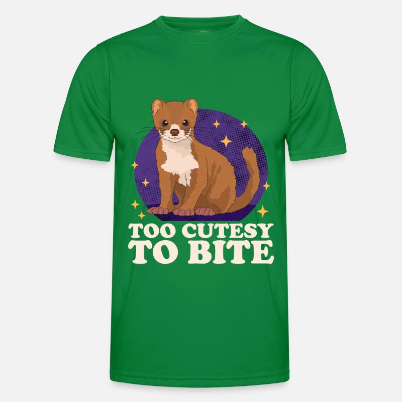 Cadeau de petite belette de souris Weasel T-shirt sport Homme