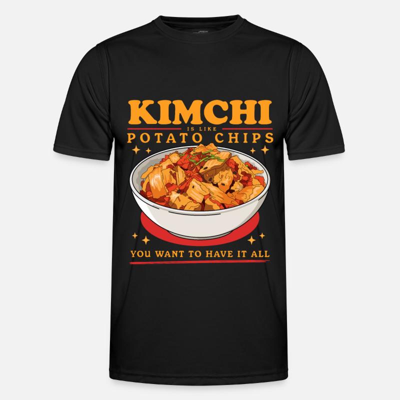 Kimchi Korean Dish Kimchi Gift Men's Functional T-Shirt
