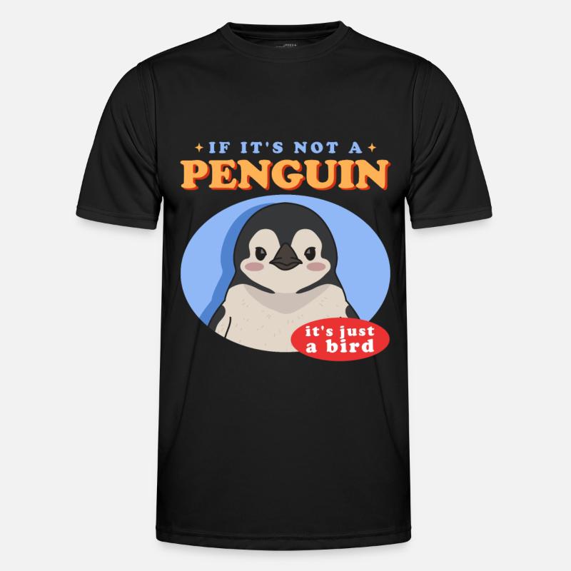 Pinguin Baby Pinguine Geschenk Männer Funktions-T-Shirt