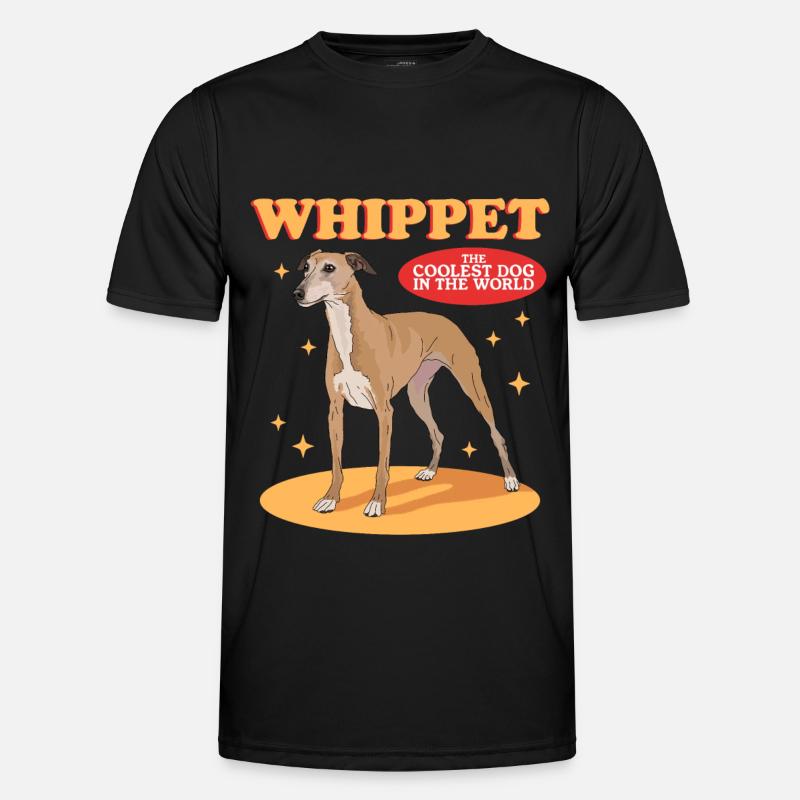 Whippet Petits Lévriers Anglais Cadeaux T-shirt sport Homme