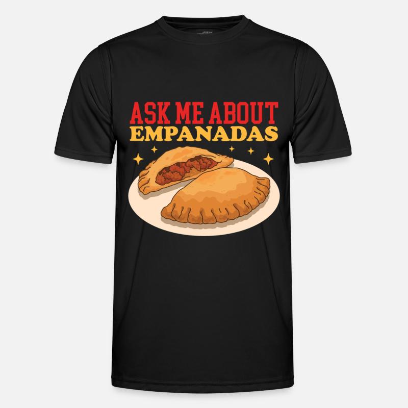 Empanada Dumpling Empanada's Gift - Men's Functional T-Shirt - black