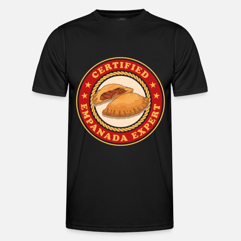 Empanada Dumpling Empanadas Gifts - Men's Functional T-Shirt - black