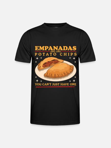 Empanada Empanadas Dumpling Gifts - Men's Functional T-Shirt - black