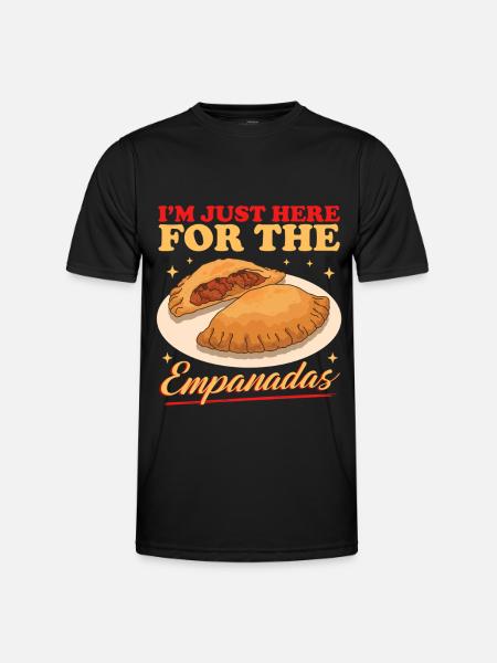 Empanadas Empanada Dumpling Cadeaux - T-shirt sport Homme - noir