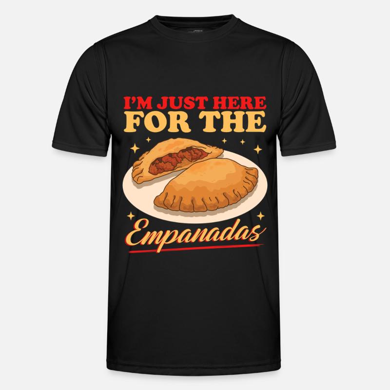 Empanadas Empanada Teigtasche Geschenke - Männer Funktions-T-Shirt - Schwarz