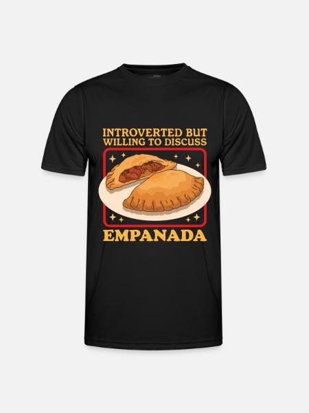 Empanadas Dumpling Empanada Gift - Men's Functional T-Shirt - black