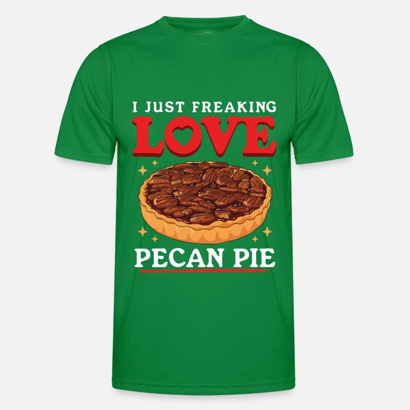 Pecan Pie Pekannusskuchen Geschenke Männer Funktions-T-Shirt
