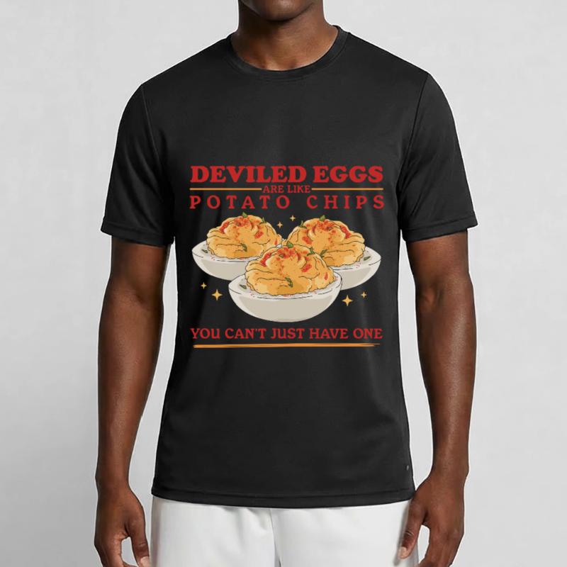 Gefüllte Eier Deviled Eggs Geschenke Männer Funktions-T-Shirt