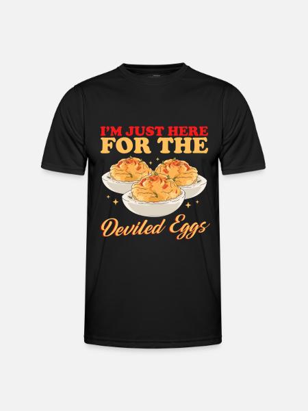 Oeufs farcis Oeufs farcis Cadeau - T-shirt sport Homme - noir