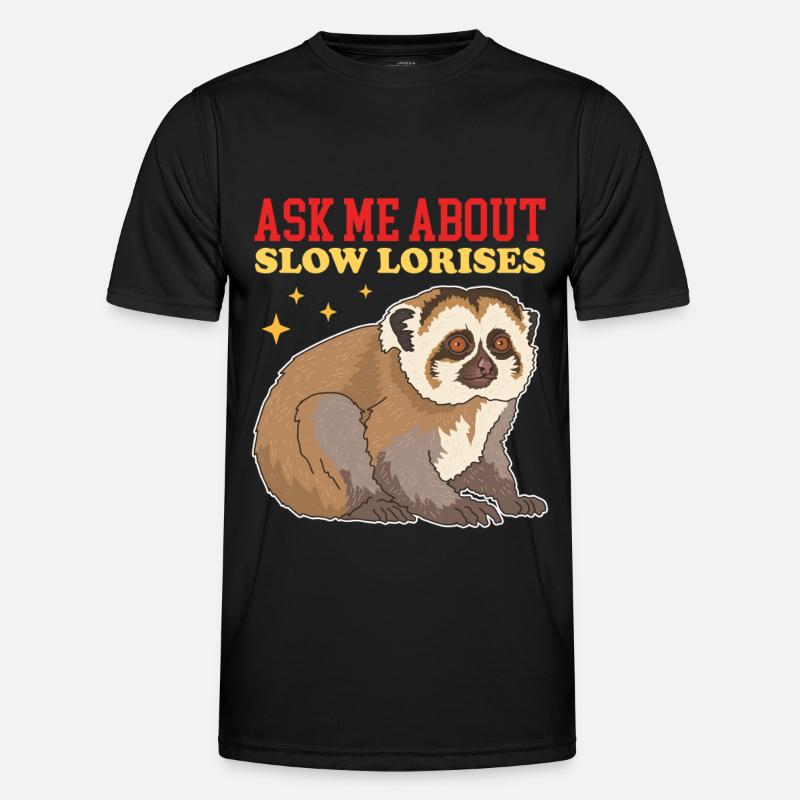 Plumploris Slow Lorises Geschenke Männer Funktions-T-Shirt