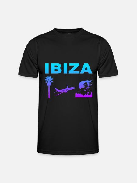 Ibiza Vibes - Men's Functional T-Shirt - black
