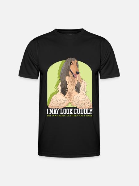 Afghan Hound Gifts - Men's Functional T-Shirt - black